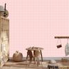 Wallpaper Geometric rhombuses coral, coral background 50x1000