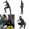 Breathable And Elastic Spiderman Black Venom Zentai Suit With See-through Eyes