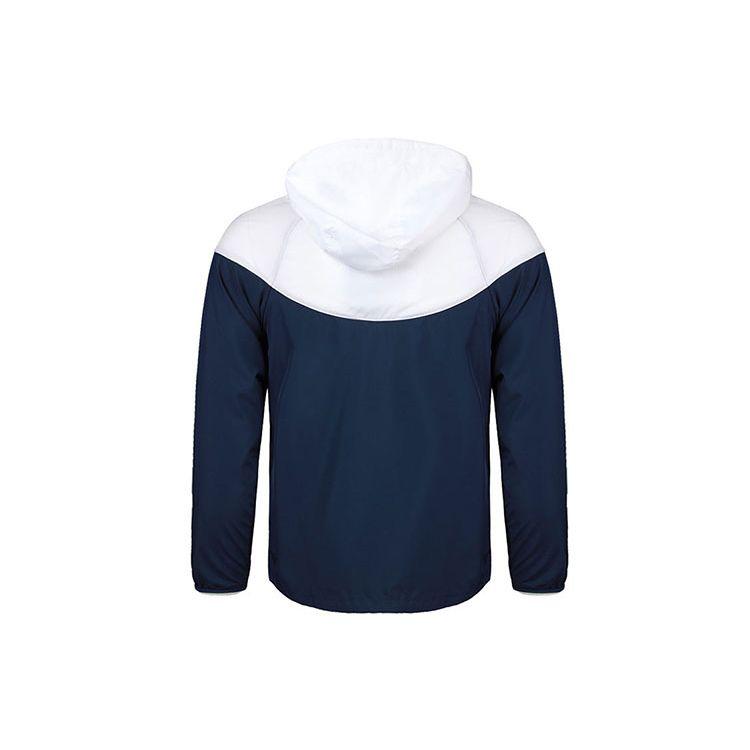 Nike Color Block Windbreaker Jacket With Logo Kids Jackets Blue DD2759-100