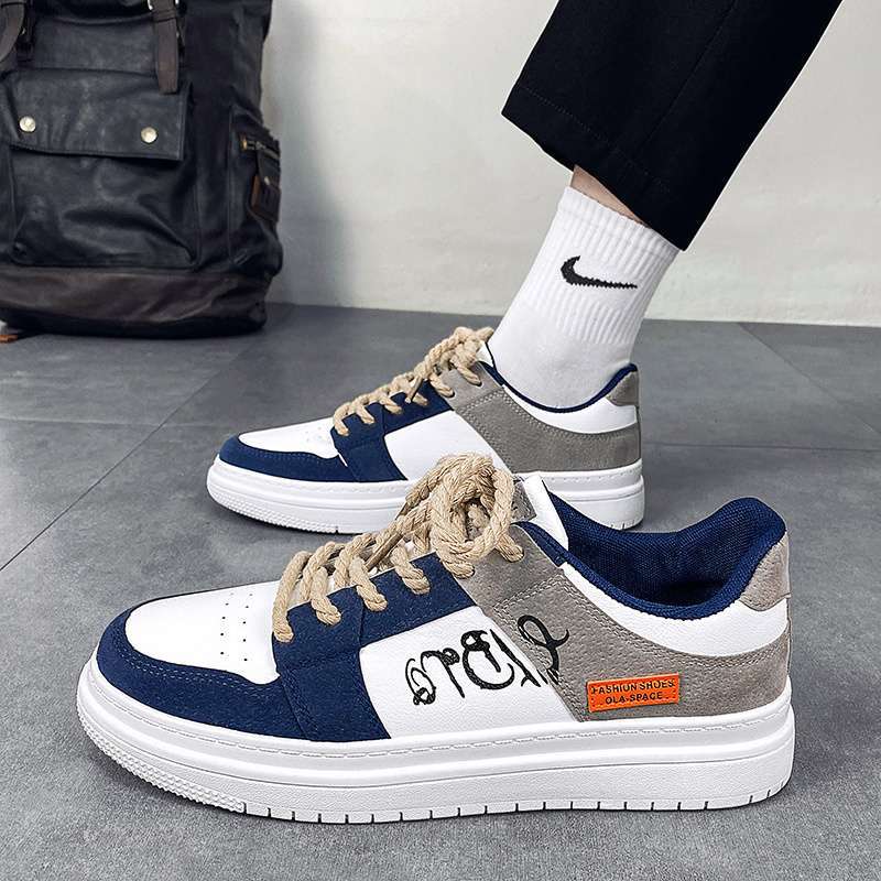 Niche design men's shoes summer 2025 new boys low-top board shoes versatile trend sports and leisure shoes men's