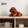 Miniature Sleeping Dog Decor Realistic Puppy Dashboard Ornament Cute Figure Pet Keepsake for Birthday Gift Vivid Statue Car Interior Desk Decoration