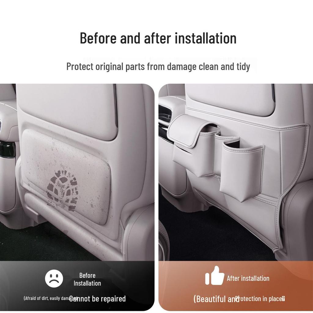 Geely Galaxy M9 Kick Mats & Rear Seat Covers - Anti-Scratch Car Door Protection Pads