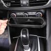 Real Carbon Fiber For Alfa Romeo Stelvio Giulia 2017-2026 Car Air Conditioning Volume Knob Decorative Frame Car Accessories