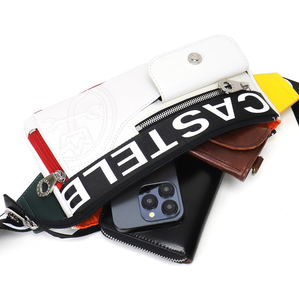 Castelbajac Dalton Body Bag 026931 White