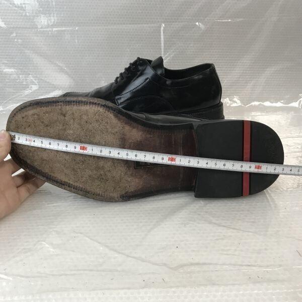 Vintage LLOYD Leder U-Tip Schuhe [11/46/29.0-29.5/Schwarz] Deutschland(GEBRAUCHT)