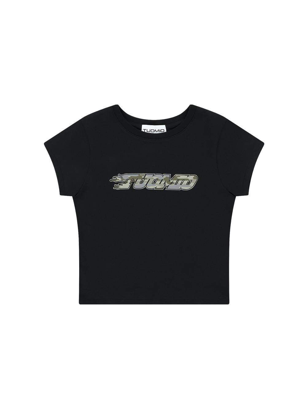Tuomio Logo Baby T-Shirts [Black] 1