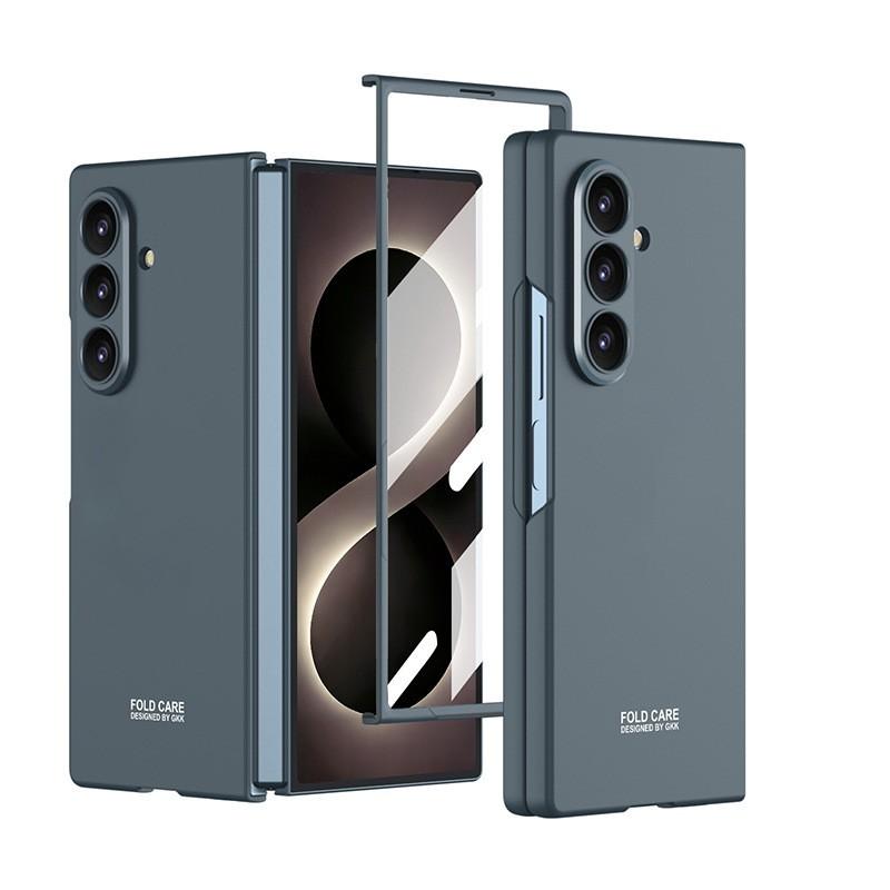Galaxy Z Fold 8 Ultra Protective Case With Integrated Screen Film Matte Finish Precise Cutouts Shockproof PC Cover In