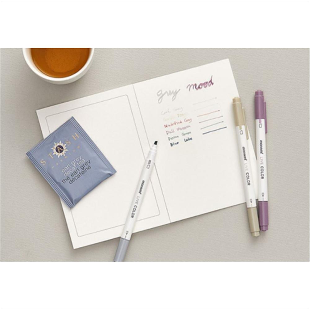 Monami zvýrazňovač Live Color 6 barev X 2 sady