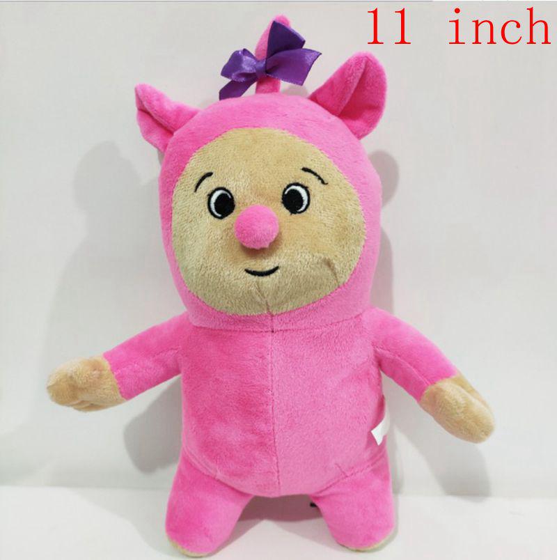 2Pcs/Set Baby Tv Billy And Bam Cartoon Plush Figure Toy Soft Stuffed Doll For Kid Birthday Christmas Gift