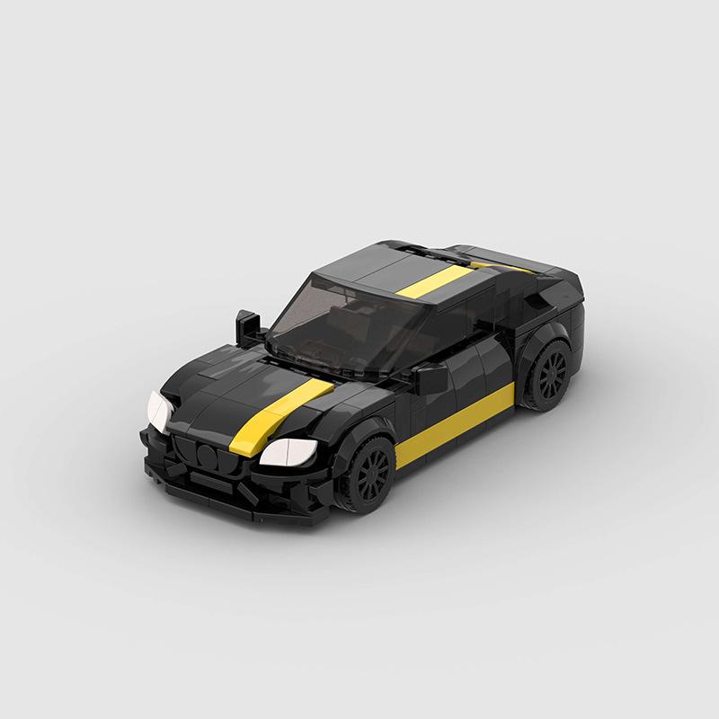 MOC Technical Car City Speed Vehicle Vetro Car Rally Building Blocks Bricks Ornament Creative Toys For Kids Adults Birthday Gift