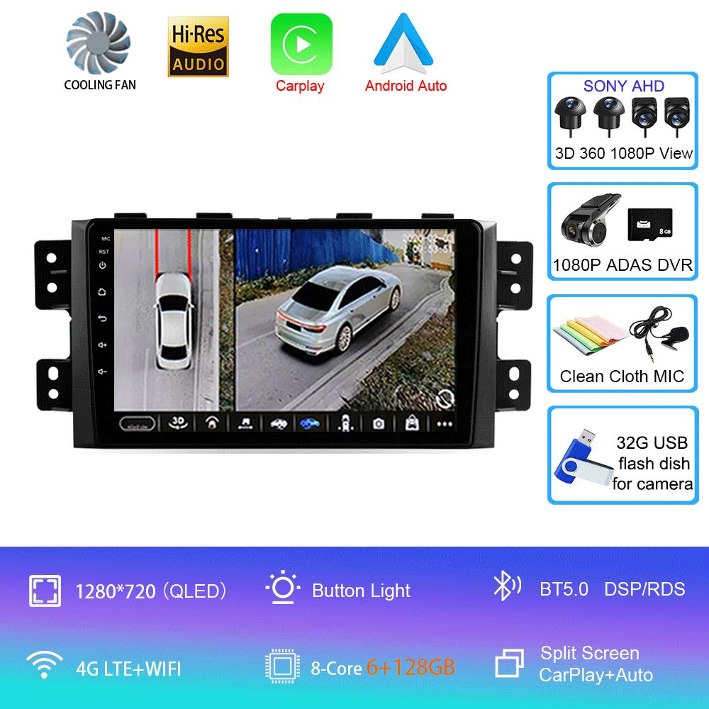 Android 14 Car radio For Kia Mohave 2008 - 2016 Borrego 2008 - 2011 Multimedia Video Player Stereo Navigation GPS