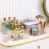 Acrylic Makeup Storage Bin Jewelry Organizer Multipurpose for Sundries Snack Acrylic Makeup Storage Bin Built In Handles