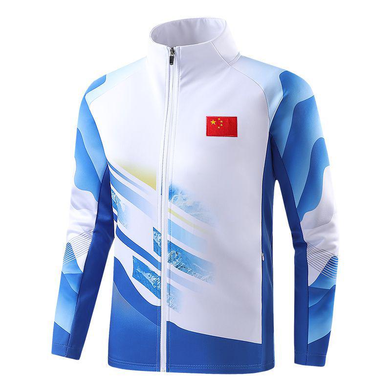 

Национальный тренд 2022 года Китайская спортивная одежда Комплект для тренировок тренера и ученика по ушу с длинным рукавом и воротником-стойкой 5XL