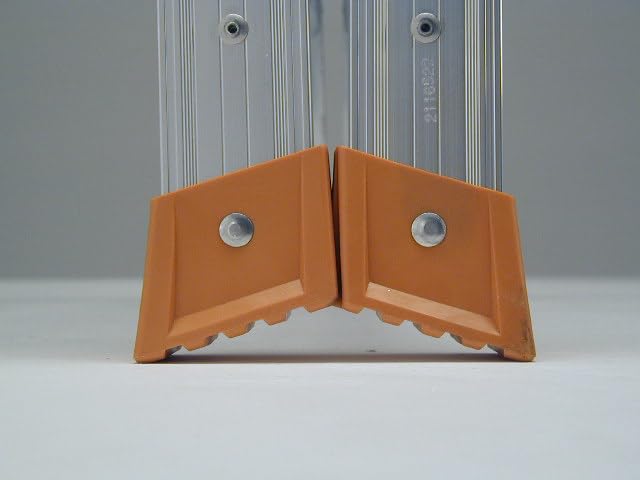 PiCa Corporation Lightweight Silver K-60D Two-Step Ladder, 2-foot (50cm) Aluminum,