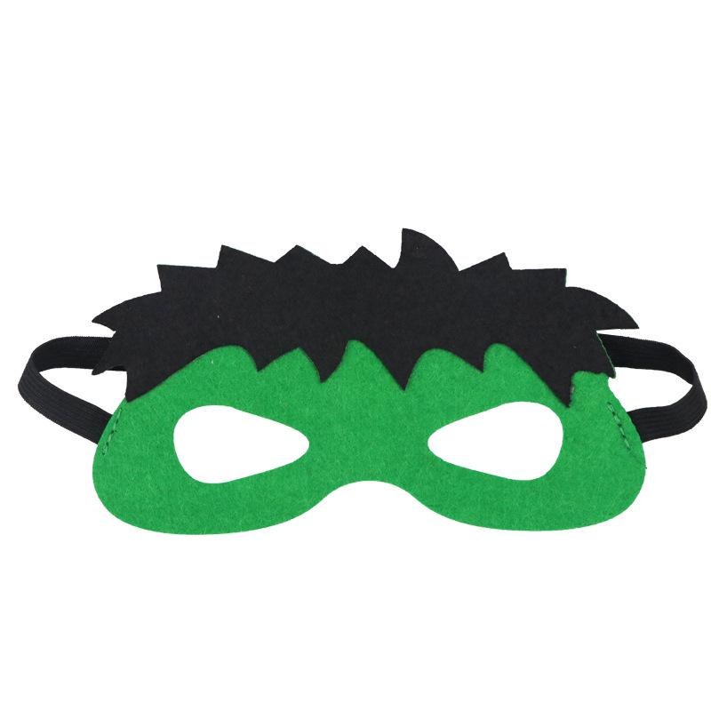 Măști de ochi din pâslă cu supereroi Marvel pentru Ziua Copilului: Omul Păianjen, Omul de Fier, Căpitanul America, Thor, Batman