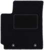 Driver's Mat Black For: Kia Picanto II JE Hatchback (2011-2017)