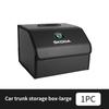 PDYW4 For Skoda Leather Car Trunk Storage Box Multifunctional Tool Organizer Bag Kodiaq Fabia Kamiq Karoq Octavia 2 3 Rapid Scala