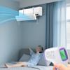 White Wind Deflector Airflow Deflector For Comfort Hvac Airflow Management Energy-efficient Cover ABS Material