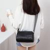 Bags Women's Versatile Autumn and Winter New Trendy Leather Shoulder Bag Fashion Wide Shoulder Strap Casual Crossbody Bag Luggage