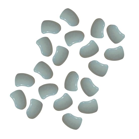 4.5cm Luminous Stones Dark Pebbles Fish Tank Glow In The Aquarium Rocks Pebbles