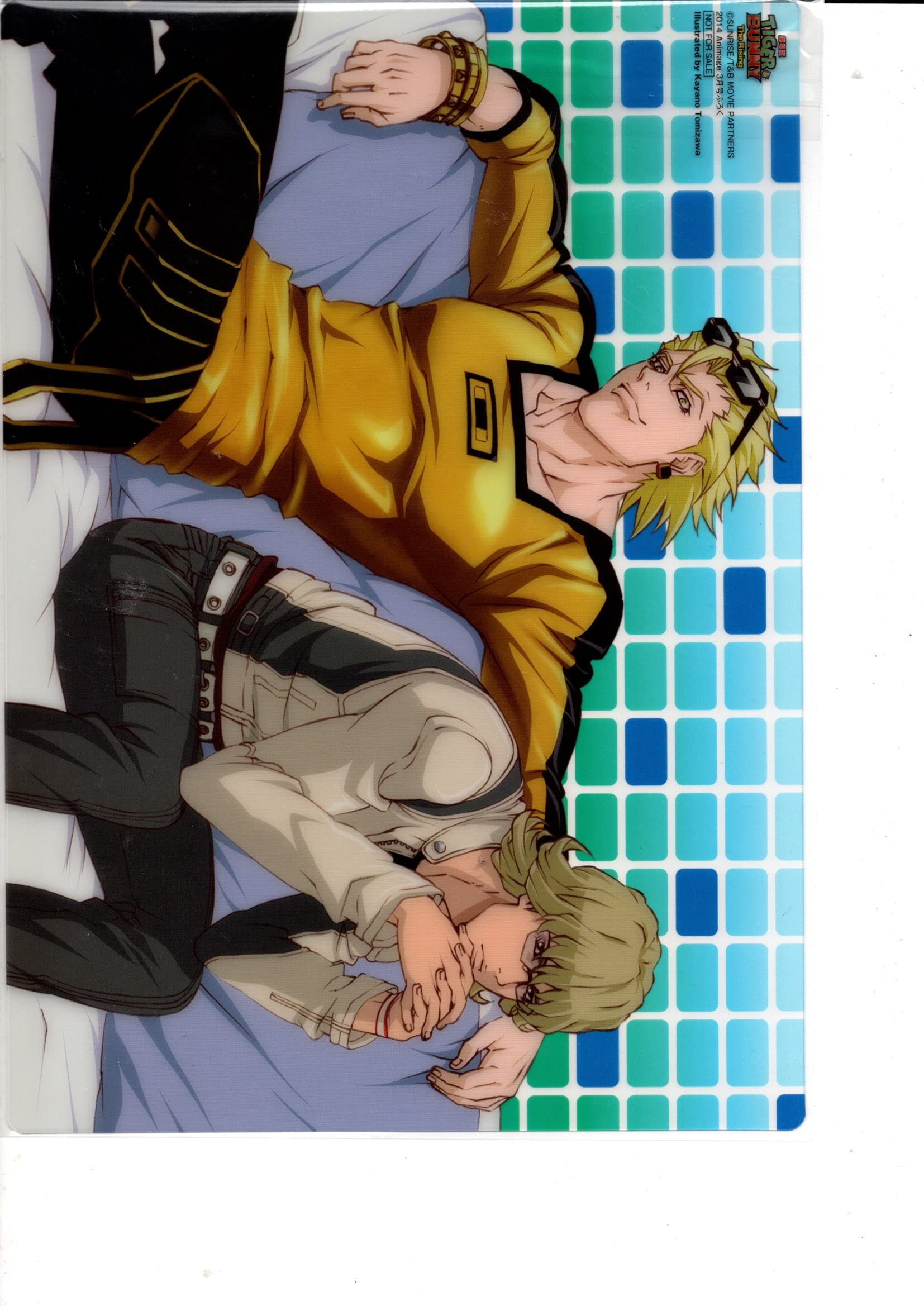 

Clear Desk Pad Animage Tiger & Bunny the Movie