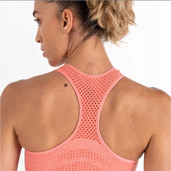 H4428 Dare2B Don'T Sweat It Bra Apricot Women'S Sports Bra Xs