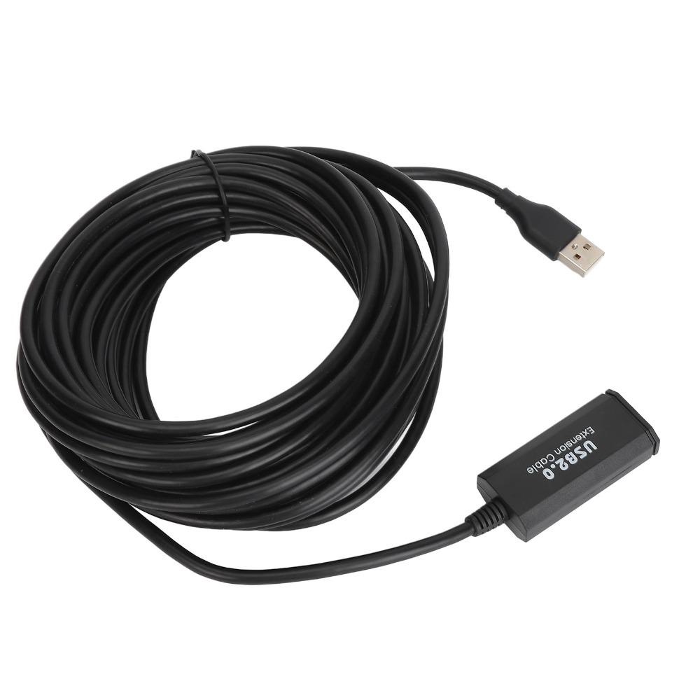 High Performance Active USB Extender Stable Connection USB Active Extender Cord  Gaming Setup