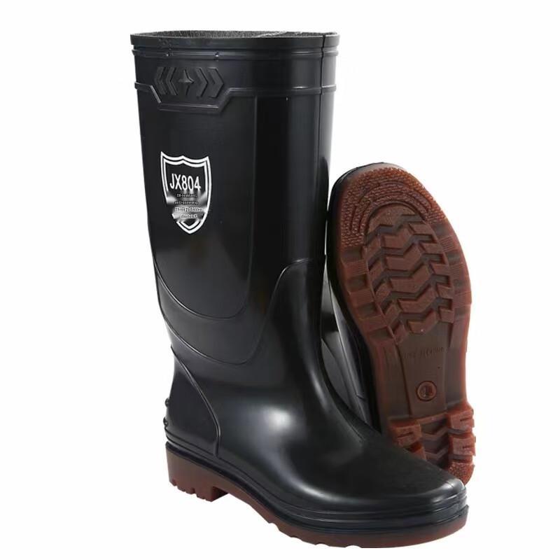Men's PVC Non-Slip Tall Rain Boots