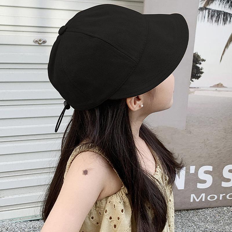 Summer Sun Hat Beach Toddler Baby Baseball Cap Kids Visor Cap For Girls Boys Travel Sun Cap Sun Protection Large Brim Cap