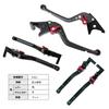 HXI1 Black HONDA Brake fits compatible with cruise control - (Red) Lever, 6-position adjustable, X-ADV750 2025-, function.