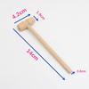 10 Pieces Mini Wooden Hammer Balls Toy Pounder Replacement Wood Mallets Baby
