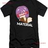 Anime Waifu Material Manga Eyes Japanese T Shirt S 3XL Vintage Washed Comfortable Soft Streetwear Fashion Stylish Casual Unisex