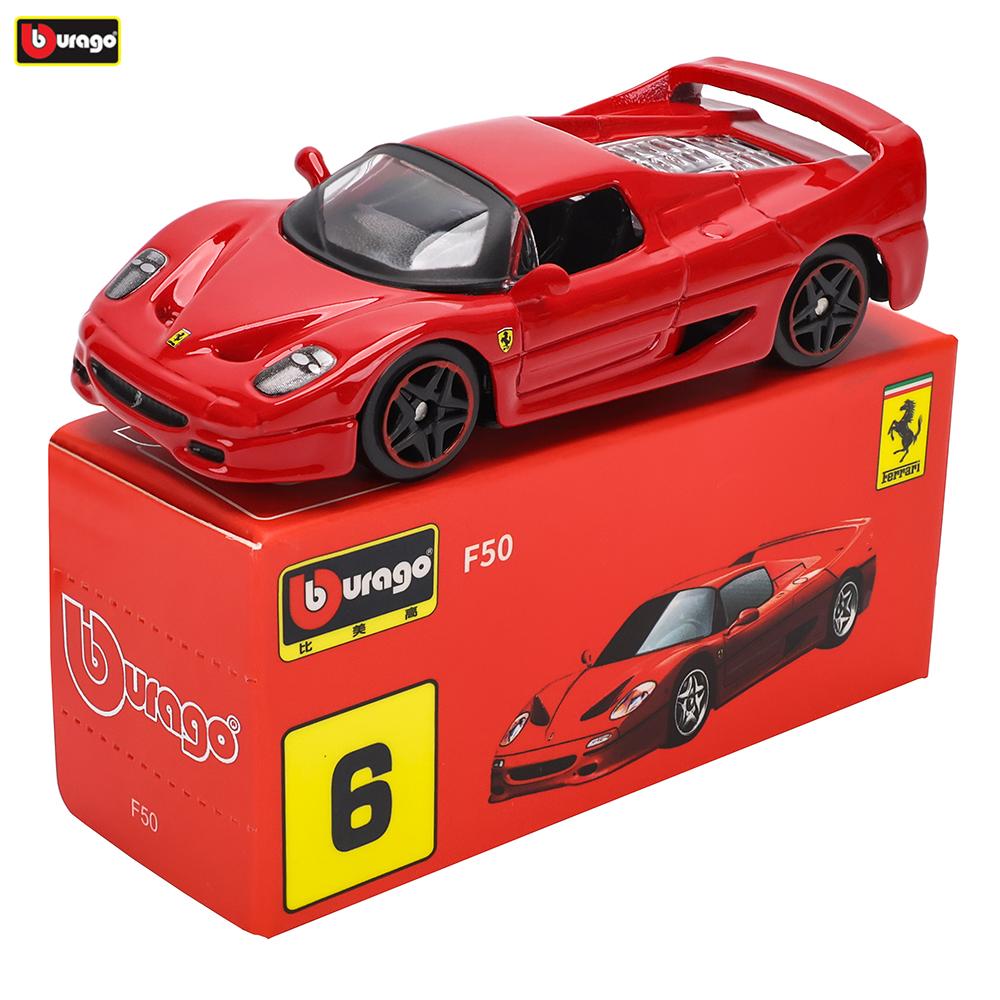Bburago1:64 Ferrari ENZO SF90 SP3Model Small Collection Car Alloy Model Toy Gift Scene Decoration Classic and Exquisite