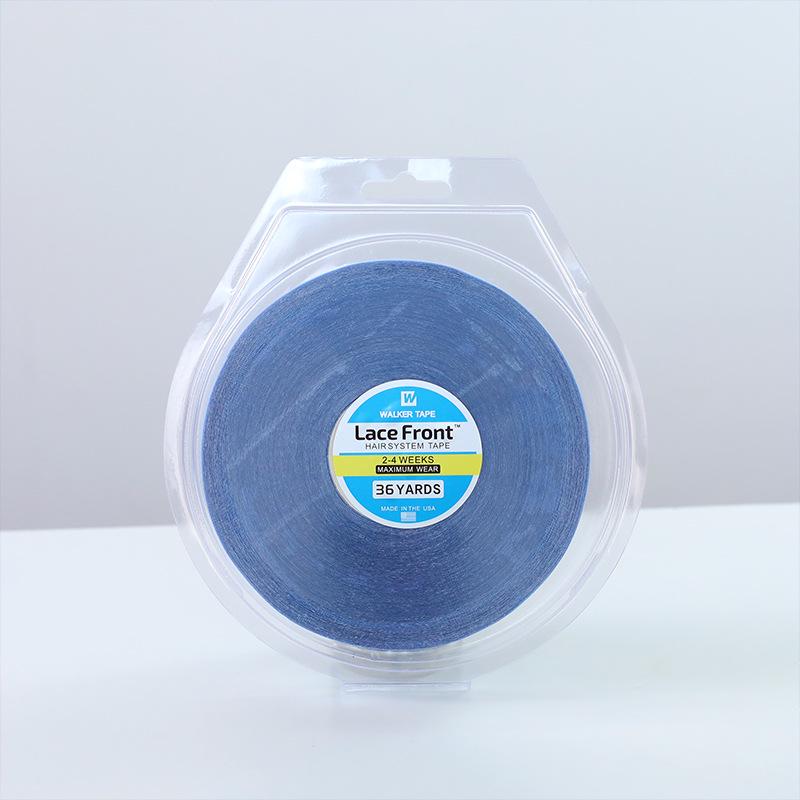 Hair Extension Seamless Blue Tape 0.85"x36 Yards - Lace Front Extensions Glue