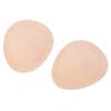 3 Pairs Cushioned Metatarsal Pads Shock Absorbing Self Adhesive Faux Leather Arch Forefoot Pads for Blisters Calluses Corns Apricot