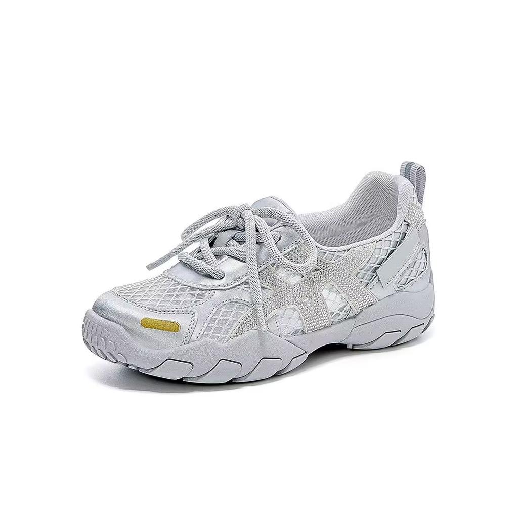 Breathable mesh German training shoes New summer flat-bottomed retro casual lightweight thin sports Forrest Gump shoes
