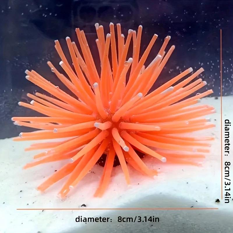 1pc Realistic Artificial Sea Urchin for Stunning Aquarium Landscapes and Decorations