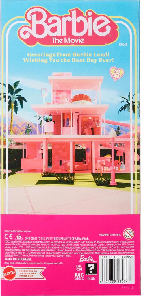 Barbie Ken Striped Set from the Movie 3 and HPJ97 "Barbie" [Dress-Up Doll] [Ages Up]