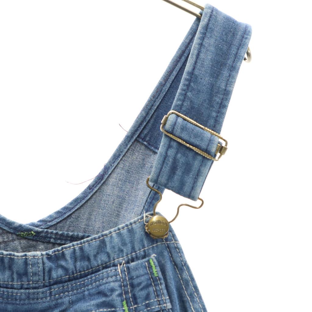 WASHINGTON DEE CEE 80s Vintage Denim Overall Wash Blue Painter Men's Used