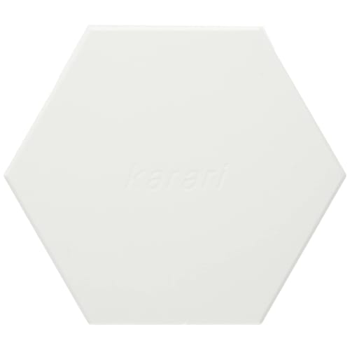 Anesti Karari Diatomaceous Earth Coaster Hexagon White HO1816