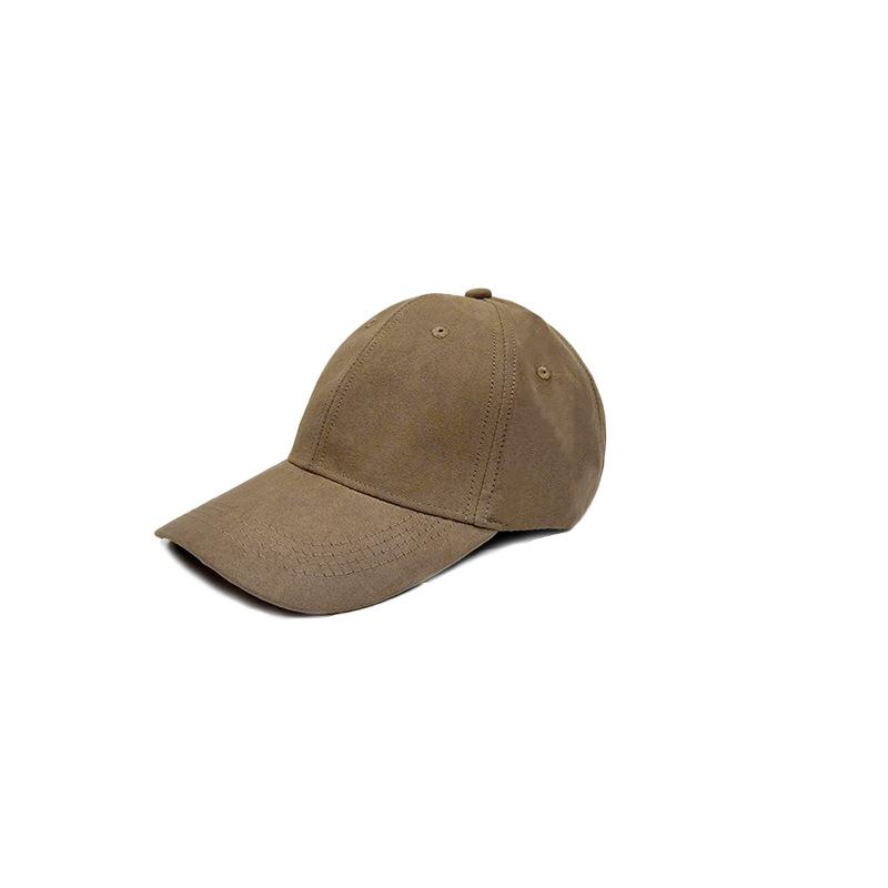 

Women s Korean Style Suede Candy Color Baseball Cap - Solid Sun Protection Hat кавовий