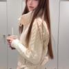 Cappotto Imbottito Caldo con Collo Alto Donna Inverno Design Coreano Dolce College Lavorato a Maglia Pois Giuntura Top Esterno
