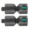Aluminiowe kołki dwuotworowe z kołnierzem 1-1/8 cala 1-1/8” Dwootworowe kołki wyrównujące z libellą