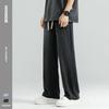 Lyocell Tencel Jeans Thin Summer Trend Loose Straight Elastic Waist Boys Trousers