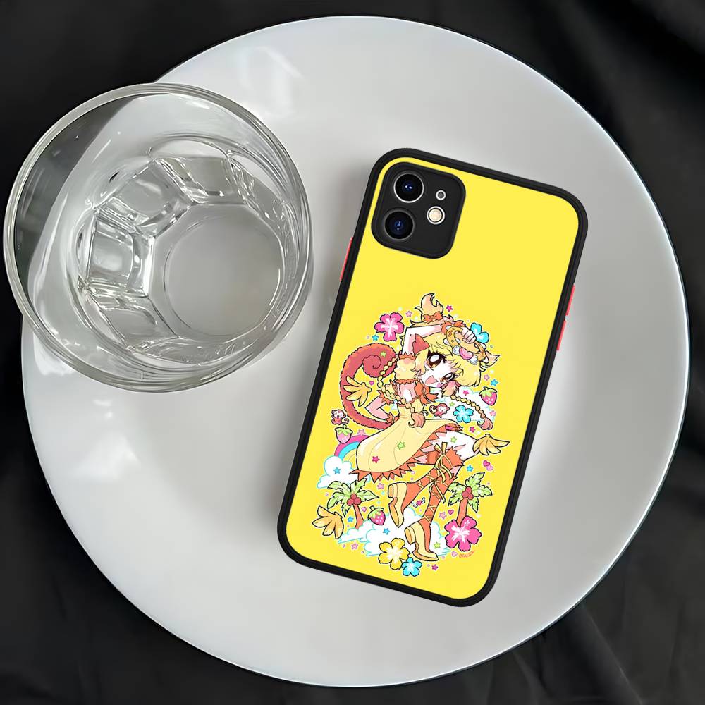 Tokyo Mew Mew Anime Phone Case For IPhone 16e 16 15 14 13 12 11 Pro Max X XS Max Plus Matte Clear