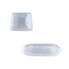 Selenite Charging Plate Bowl Statue Ornament Container Featuring Sleek