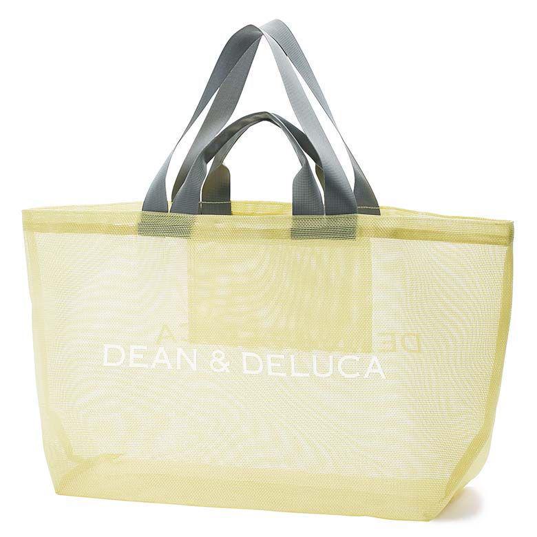 Женская портативная прозрачная сетчатая сумка-тоут Dean & Deluca для пляжа и шопинга