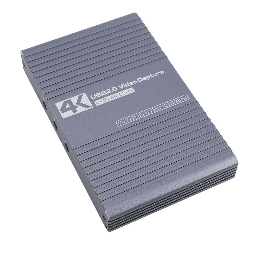 4K 60Hz Video Capture Card 1080P 60FPS USB 3.0 Video Capture Card with 3.5mm Ports Loop Out