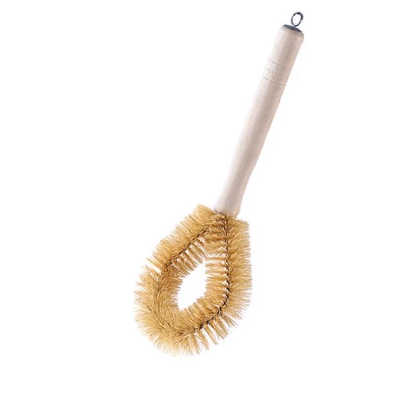 

Кухонная щетка для мытья посуды с деревянной ручкой для эффективной очистки посуды и сковородок