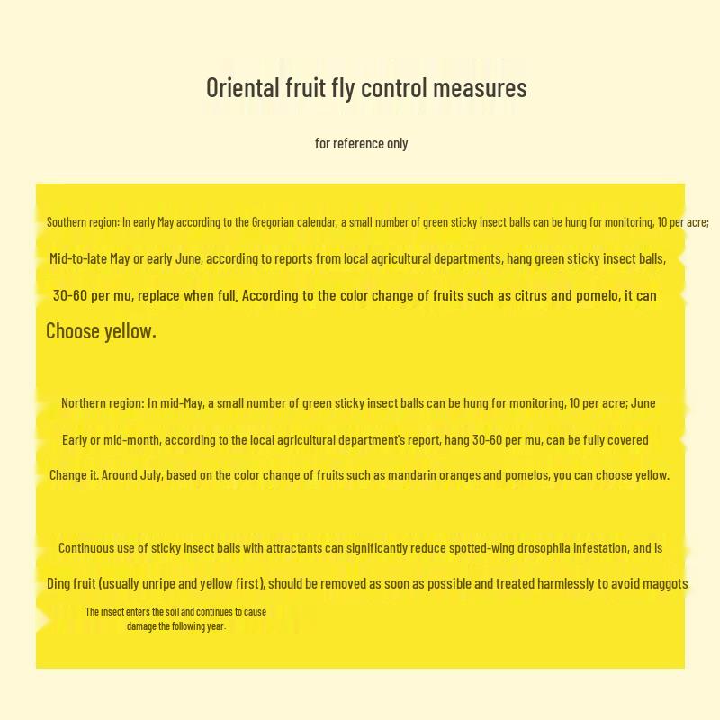 Indoor Fruit Fly & Gnat Trap - Sticky Lure Ball for Kitchens & Small Insects